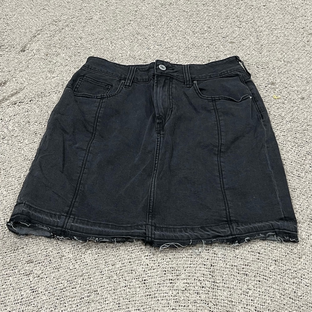 Black PacSun Denim Mini Skirt Sz 26